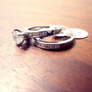 Sterling Silver 2-piece ring collection